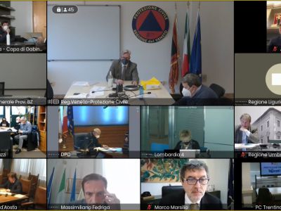 Ucraina: La Conferenza delle Regioni incontra il Capo della Protezione Civile Fabrizio Curcio